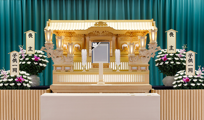 安心プラン30 白木オリジナル祭壇 イメージ